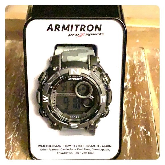 armitron waterproof watch